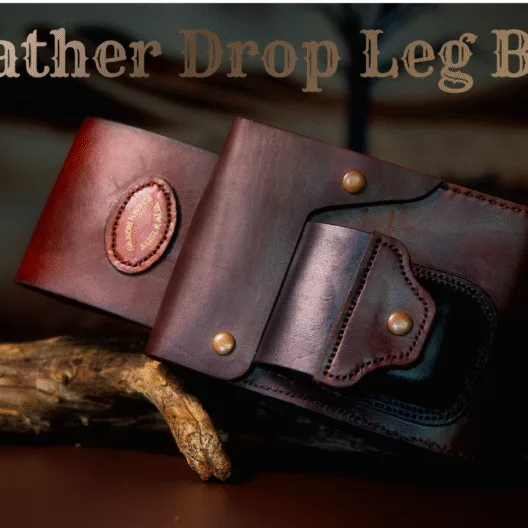 Leather Drop Leg Bag