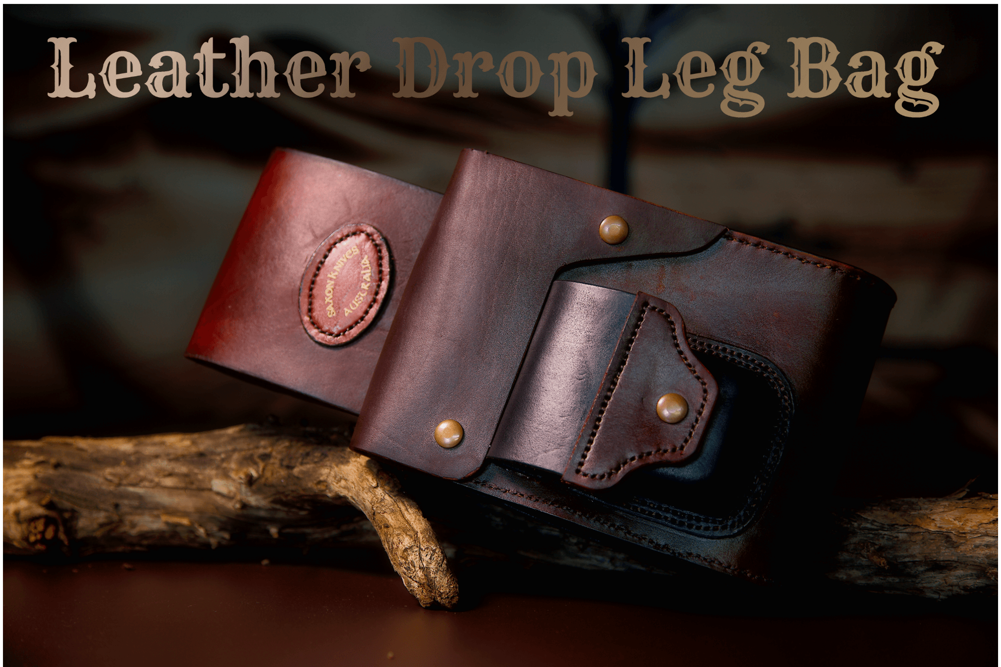 Leather Drop Leg Bag